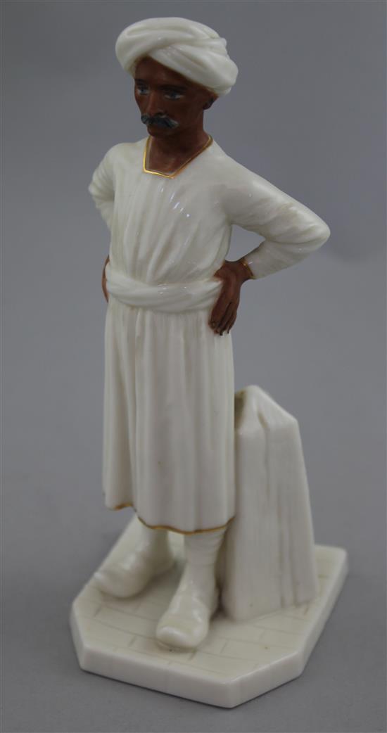 A Royal Worcester figure of The Indian, 17.5cm